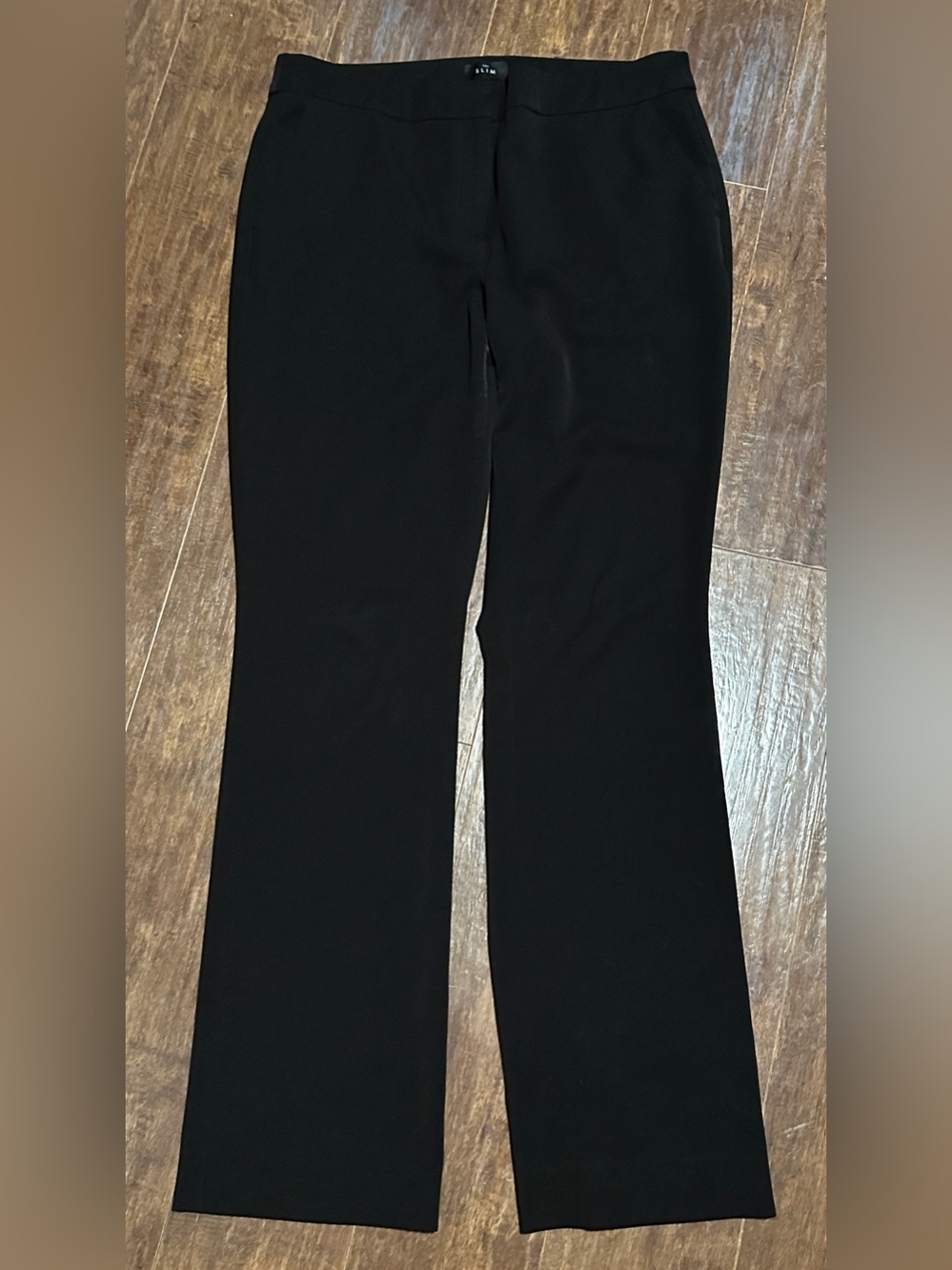 White House Black Market Black Pants The Slim Mid-Rise Straight Pants WHBM 10